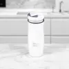 MUG ISOTHERME 400ML PERSONNALISABLE 'CREMA BLANC'