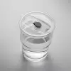MUG PERSONNALISABLE EN VERRE AVEC PAILLE 400ML 'COFCIA'