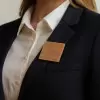 BADGE AIMANTE PERSONNALISABLE EN BOIS MDF 'MAGNETO BOIS'