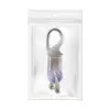 PORTE CLE CORDE MOUSQUETON PERSONNALISE 'MOUSCORDA'