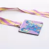 MEDAILLE EN ALU PERSONNALSEE 'BERCA ALU CARRE'