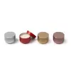BOUGIE PARFUMEE PERSONNALISABLE BOITE METAL 'ECRYN ROND'