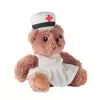 PELUCHE OURSON PERSONNALISABLE 'TEDDY INFIRMIERE'