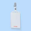 PORTE BADGE AVEC PINCE PERSONNALISE 'KISTO'