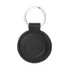 PORTE CLES EN PU ROND PERSONNALISABLE 'ALIXO'