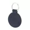 PORTE CLES EN PU ROND PERSONNALISABLE 'ALIXO'