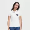 POLO PERSONNALISABLE FEMME BLANC 'PRIME'