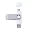 CLE USB ET USB C 3.0  PERSONNALISABLE 'TWISTER DUO' 16 GO