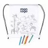 SAC A COLORIER PERSONNALISABLE 'KIDDY CORDE'
