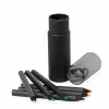 SET DE CRAYONS DE COULEUR PERSONNALISABLE 'ANDORRE BLACK' 