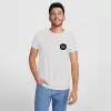 TEE SHIRT MIXTE PERSONNALISABLE BLANC 'DAGA' 165G/M2