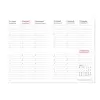AGENDA SEMAINIER PU SOUPLE PERSONNALISE 'APRIL'