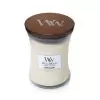 BOUGIE PARFUMEE MECHE BOIS 'WOODWICK'