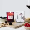 BOUGIE PARFUMEE VERRE ET BAMBOU PERSONNALISABLE 'AVA MAY'