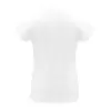 POLO FEMME BLANC PERSONNALISE 210G 'JHK ESSENTIAL'