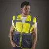 GILET SECURITE PERSONNALISE 'BERLIN MESH RPET'