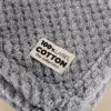 SET PERSONNALISABLE PLAID BOUGIE SAVON ET EPONGE 'MAIZON'