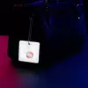 PORTE CLE REFLECHISSANT PRO CARRE 'SIMI'