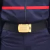 BOUCLE DE CEINTURE BRILLANTE PERSONNALISABLE 'MILITOS'