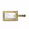 ETIQUETTE DE BAGAGE PERSONNALISABLE 'GLOSSY VIAJE'