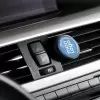 DESODORISANT VOITURE ROND PERSONNALISABLE 'LOHNA'