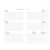 AGENDA SEMAINIER SOUPLE PERSONNALISABLE 'FEBRERI'