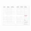 AGENDA SEMAINIER R PET PERSONNALISABLE 'AGOSTO' 