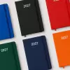 AGENDA SEMAINIER A5 RIGIDE PU PERSONNALISABLE 'MARCHO'