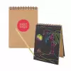 CARNET DE PAPIER A GRATTER PERSONNALISABLE 'SCRAP'