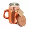 BOUGIE PARFUMEE PERSONNALISEE POT CUIVRE 'CANNELIA'