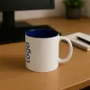 TASSE CERAMIQUE PERRSONNALISE 350 ML 'CORES BLANC'