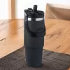 MUG ISOTHERME PERSONNALISE ACIER RECYCLE 850ML 'FAMEZ' 