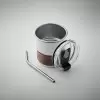MUG A MATE ACIER RECYCLE PERSONNALISABLE 'COFCIA'