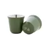SET TASSES EN ACIER 80ML PERSONNALISABLE 'TEDOK'