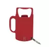 PORTE CLE DECAPSULEUR ALU RECYCLE PERSONNALISE 'PLAKI DRINK'