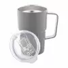 MUG ISOTHERME PERSONNALISE ACIER 470ML 'LUCIO POIGNEE'