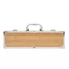 COFFRET BBQ 3 USTENSILES PERSONNALISE 'MALAWI BOIS'