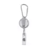 PORTE BADGE DEROULEUR PUBLICITAIRE 'SHAKI MOUSQUETON'