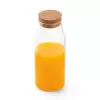 CARAFE PERSONNALISABLE EN VERRE AVEC BOUCHON LIEGE 'JUCY'