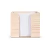 BLOC PAPIER RECYCLE PERSONNALISE 'CUBI WOOD'