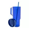 MUG RPET POIGNEE ET PAILLE 1.2L PERSONNALISABLE 'TRADRINK'