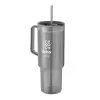 MUG RPET POIGNEE ET PAILLE 1.2L PERSONNALISABLE 'TRADRINK'