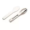 SET PERSONNALISABLE DE COUVERTS METAL 'TIMO ABS'