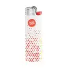 BRIQUET BIC HOLOGRAPHIQUE FINITION MAT PERSONNALISABLE 'FIREFLAMME'