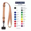 TOUR DE COU TELEPHONE PERSONNALISABLE 'INFLU CUIR'