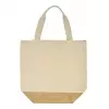 SAC COTON PERSONNALISABLE ET JUTE ZIPPE ET POCHE 'MELBOU'