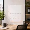 CALENDRIER MURAL AGRAFÉ COUCHÉ RECYCLÉ SATINÉ PERSONNALISÉ 'ALMANI'