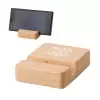 SOCLE SUPPORT TELEPHONE PERSONNALISABLE BOIS HEVEA 'PAYA'