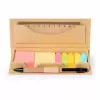 SET DE BUREAU PERSONNALISABLE EN CARTON RECYCLE 'MORGAN'