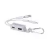 HUB DOUBLE USB ET SUPPORT TEL PERSONNALISABLE 'JOCKOU'